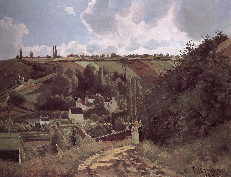 Camille Pissarro Loose multi-tile this Canada thunder hillside